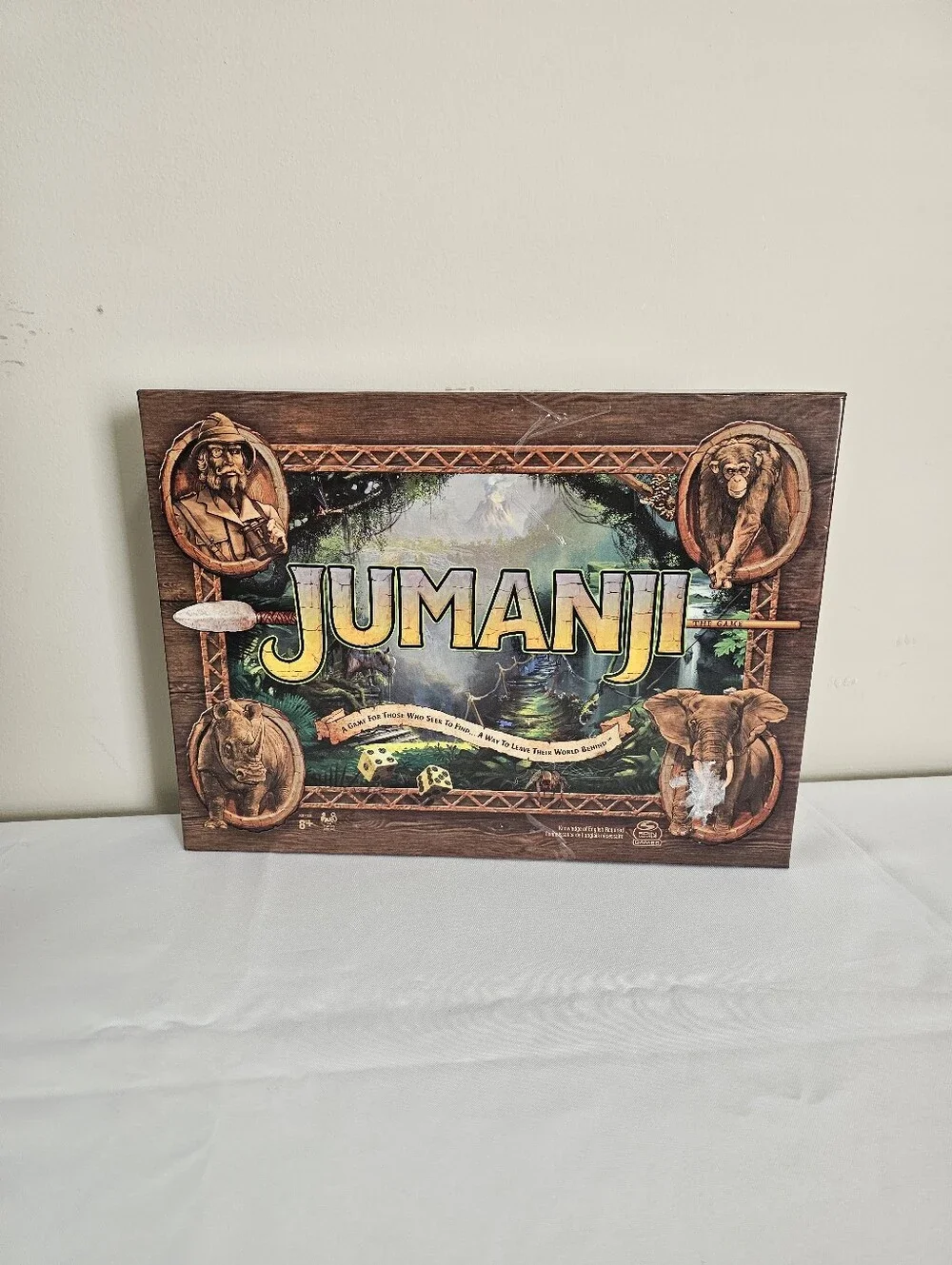 Jumanji The Game: The Classic Scary Adventure Family Board Game 2021 Edition NEW
